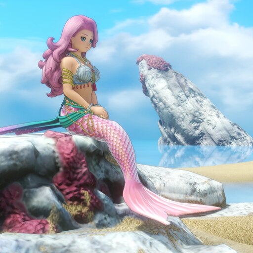 Mermaid and Merking, Dragon Quest 11 Game
