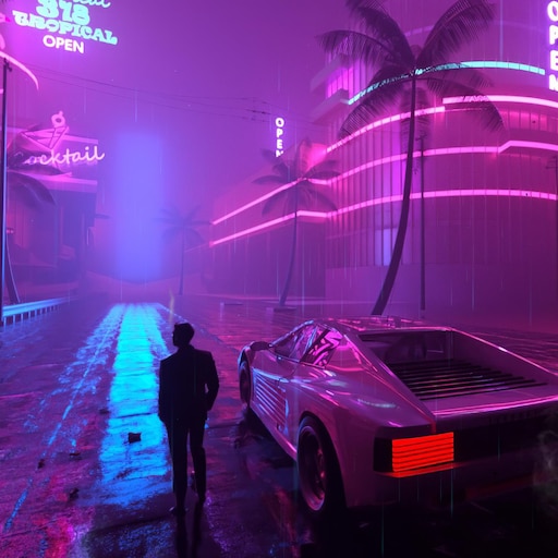 Steam Workshop::Neon Car