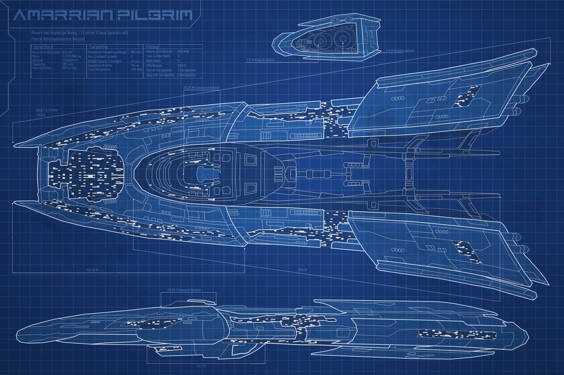 space cruiser blueprint