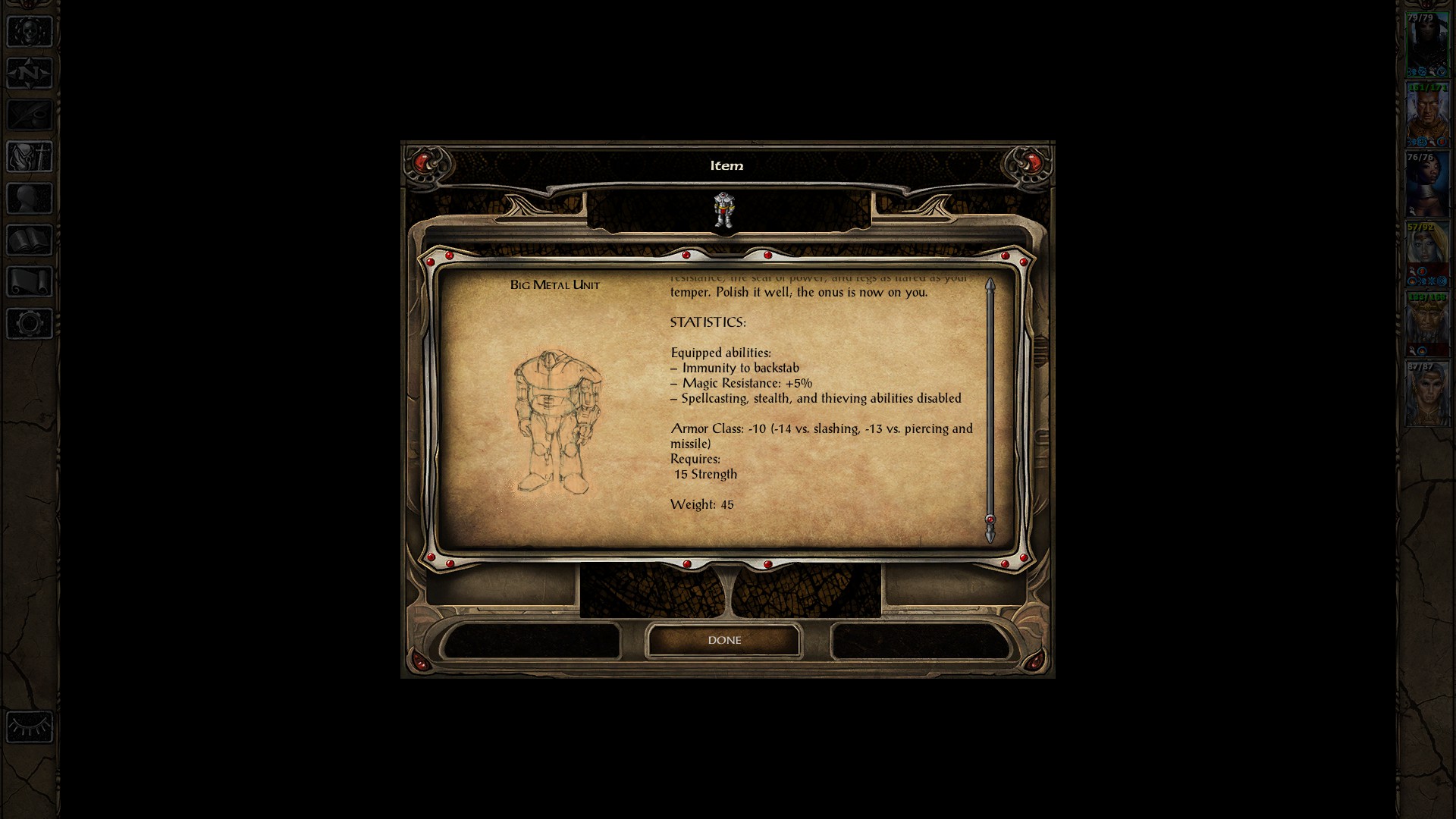 Где взять золотые, серебряные и бронзовые панталоны в Baldur's Gate II: Enhanced Edition