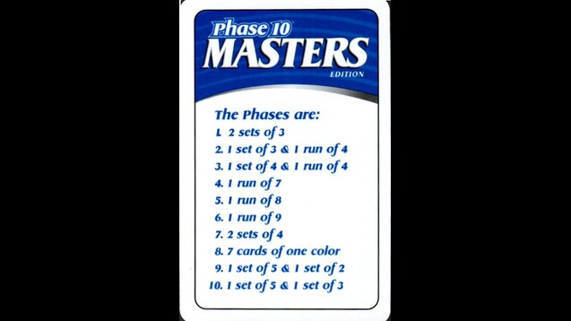 Steam Workshop::Phase 10 Masters Edition