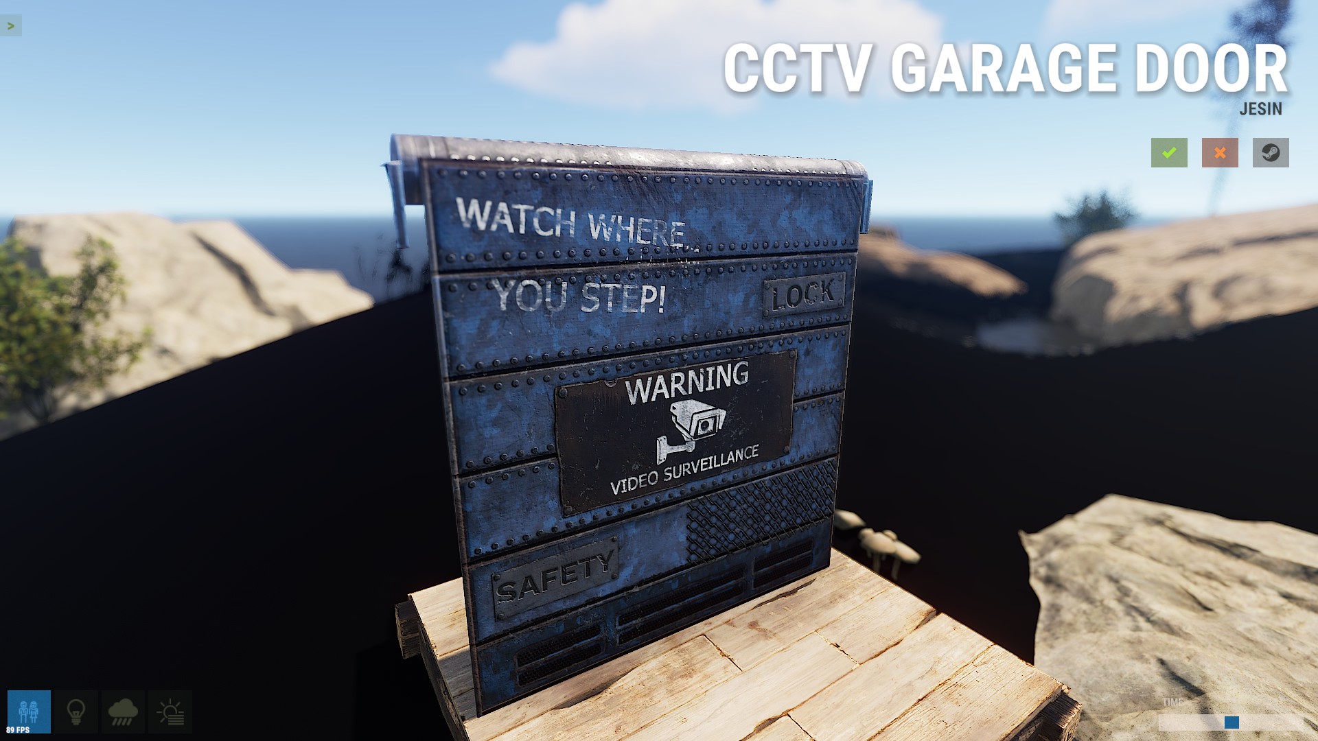 CCTV Garage Door thumbnail 3