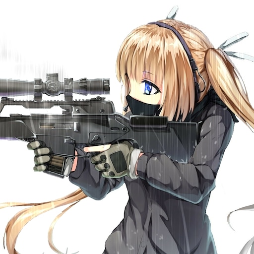 Steam Workshop::Anime Girl with rifle