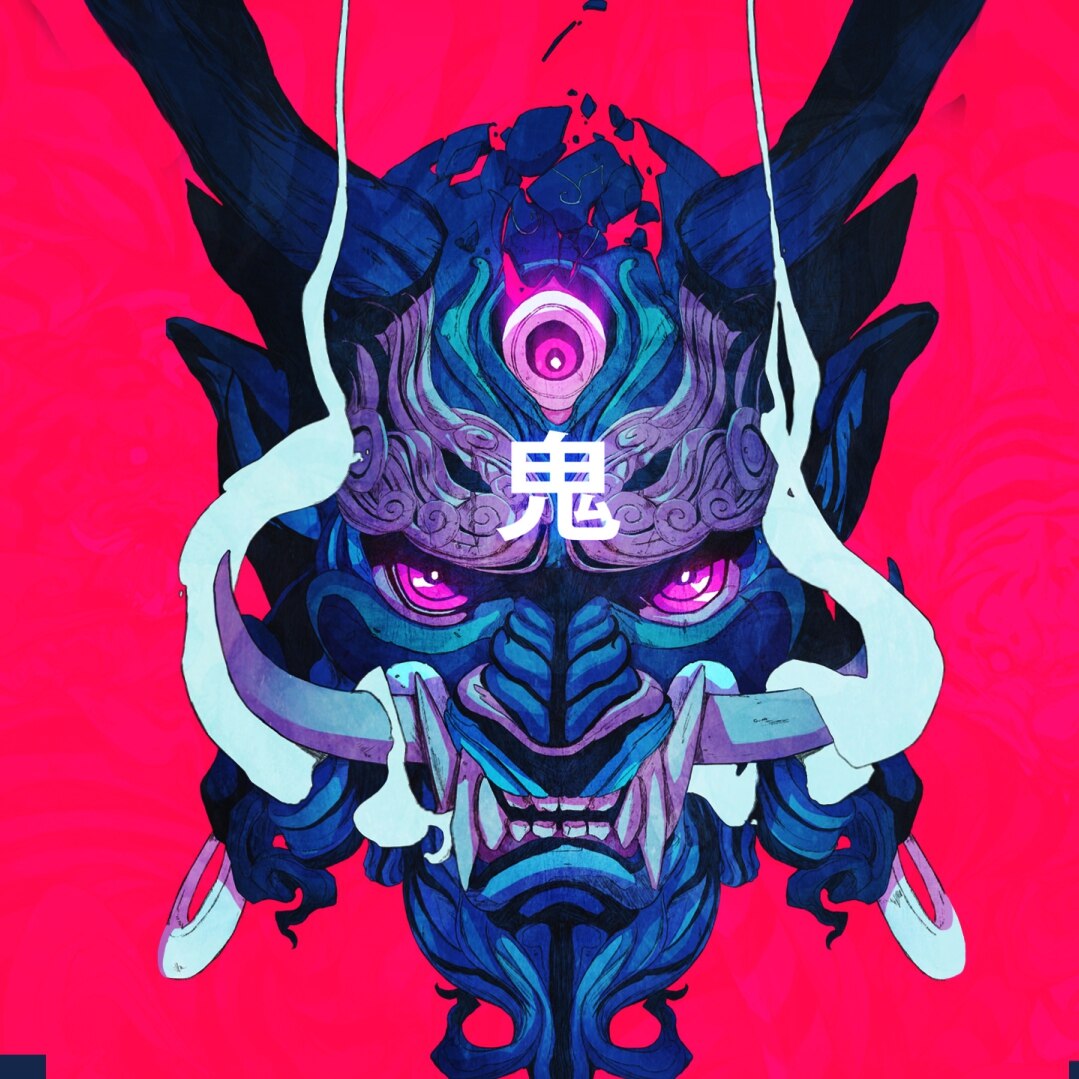 Oni Mask [Audio Responsive]