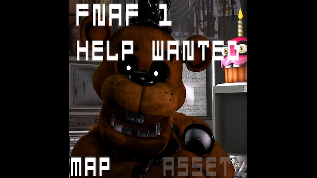 FNAF 1 map  Fnaf, Wanted template, Five nights at freddy's