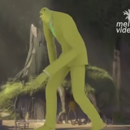 Shrek dançando ao som de grande família_哔哩哔哩_bilibili