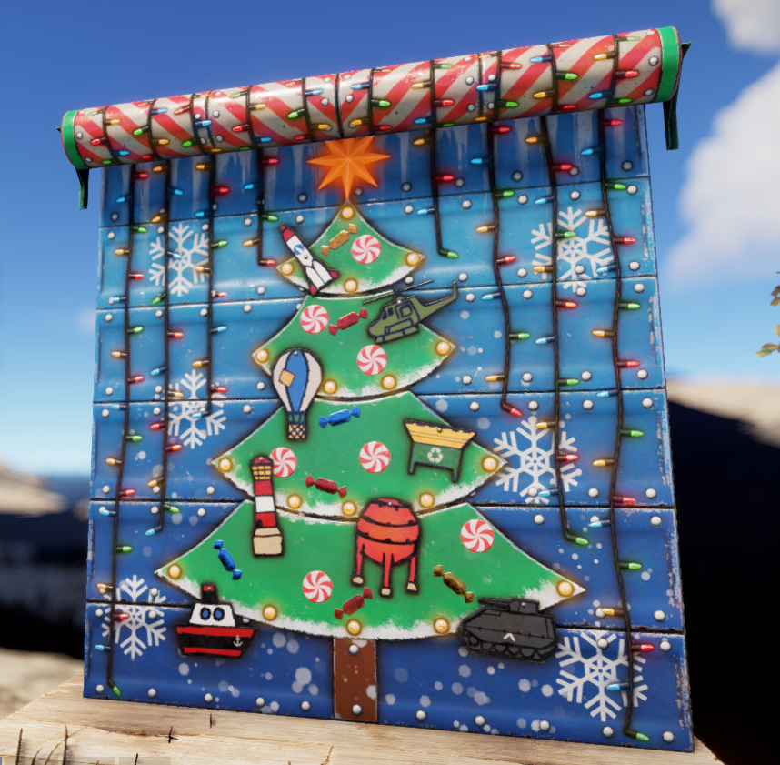 Christmas Tree Garage Door screenshot 1