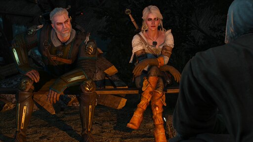The witcher 3 geralt and ciri фото 15