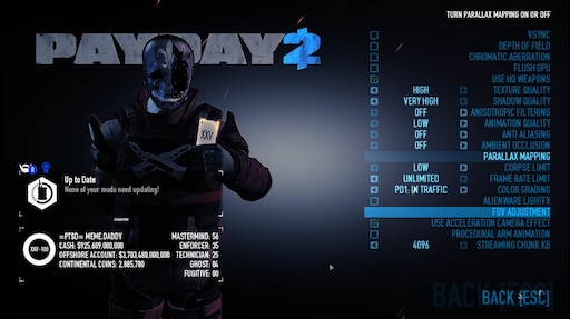 Payday 2 ultimate trainer фото 116