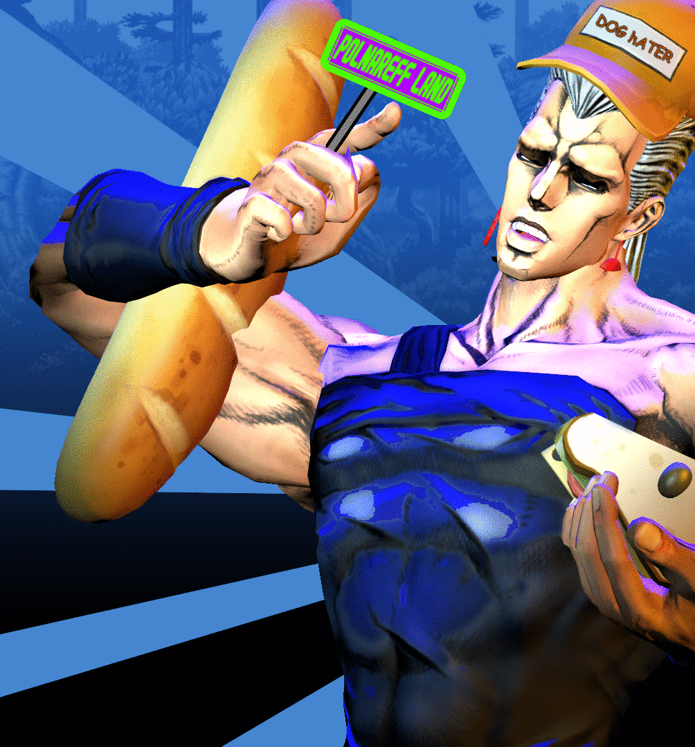 Polnareff Polnereff GIF - Polnareff Polnereff Jjba - Discover