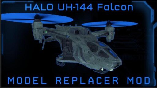 Steam 创意工坊::Halo UH-144 Falcon (ONLY Helicopter!)