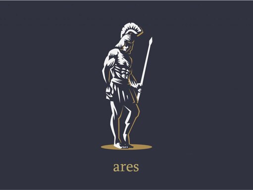 Бог Арес логотип