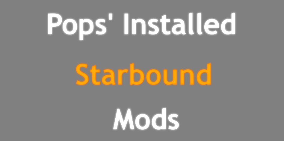 Steam Workshop Pops Installed Mods Starbound