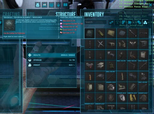 Steam Workshop Chargeless Element Crafting