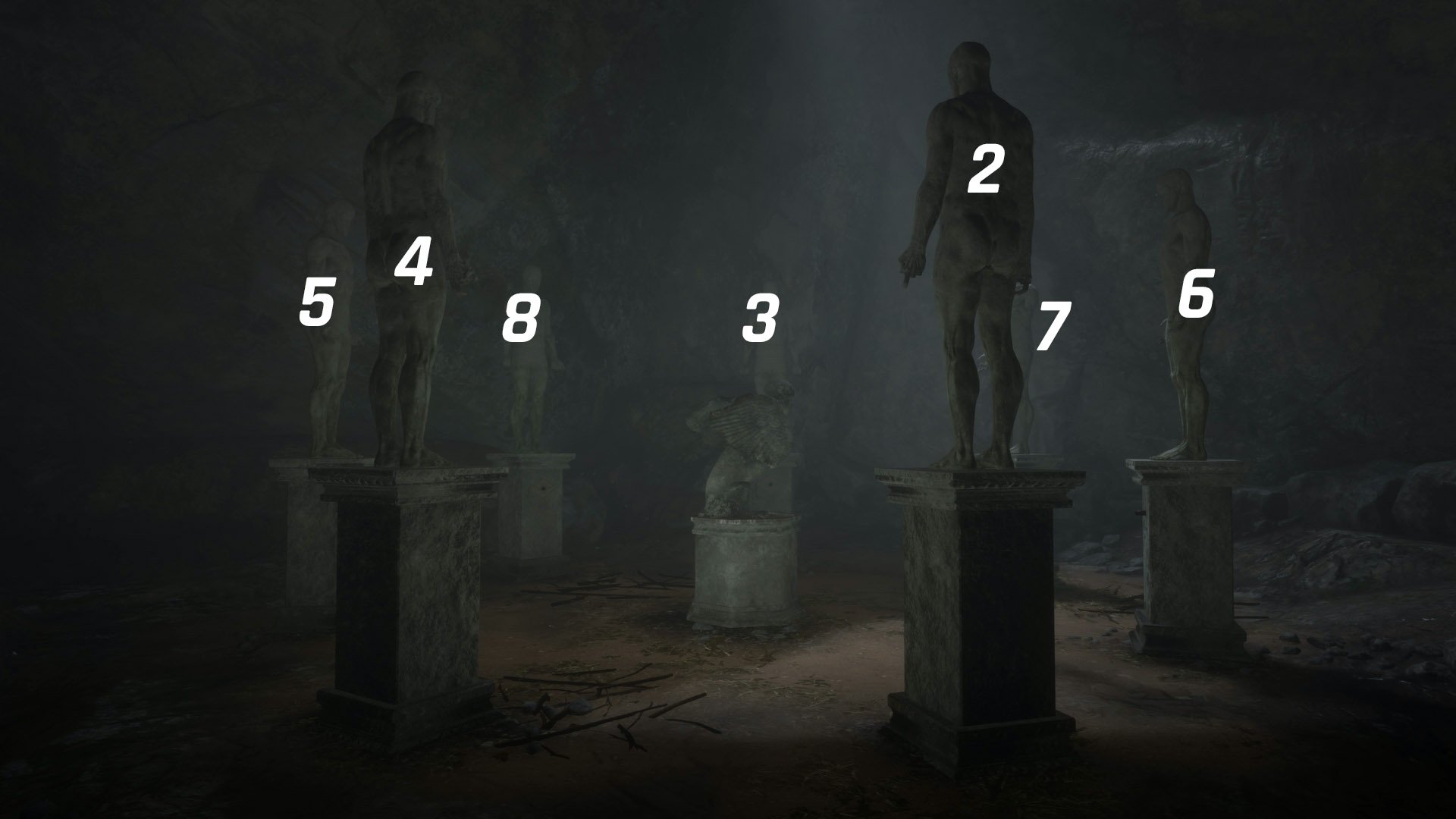Загадочный разгадай. Red Redemption 2 пещера со статуями. Пещера со статуями в РДР 2. Таинственные статуи в РДР 2. Red Dead Redemption 2 таинственные статуи.