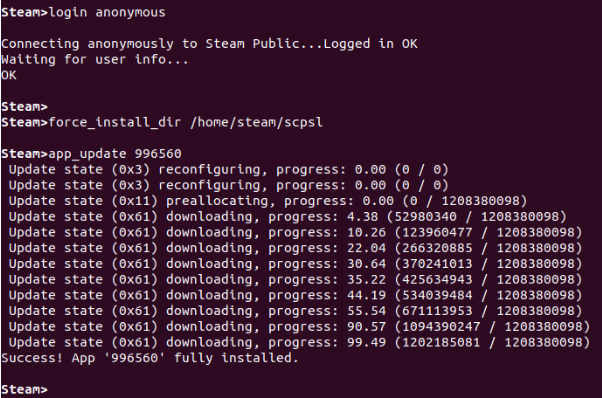 How To: Install and Use SteamCMD on Ubuntu Linux at SkySilk : SkySilk Cloud  Support