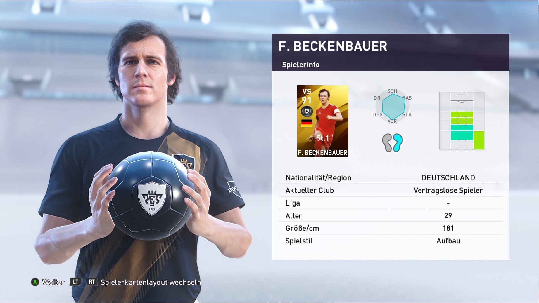 Steam Community :: Screenshot :: 👑 Franz Beckenbauer