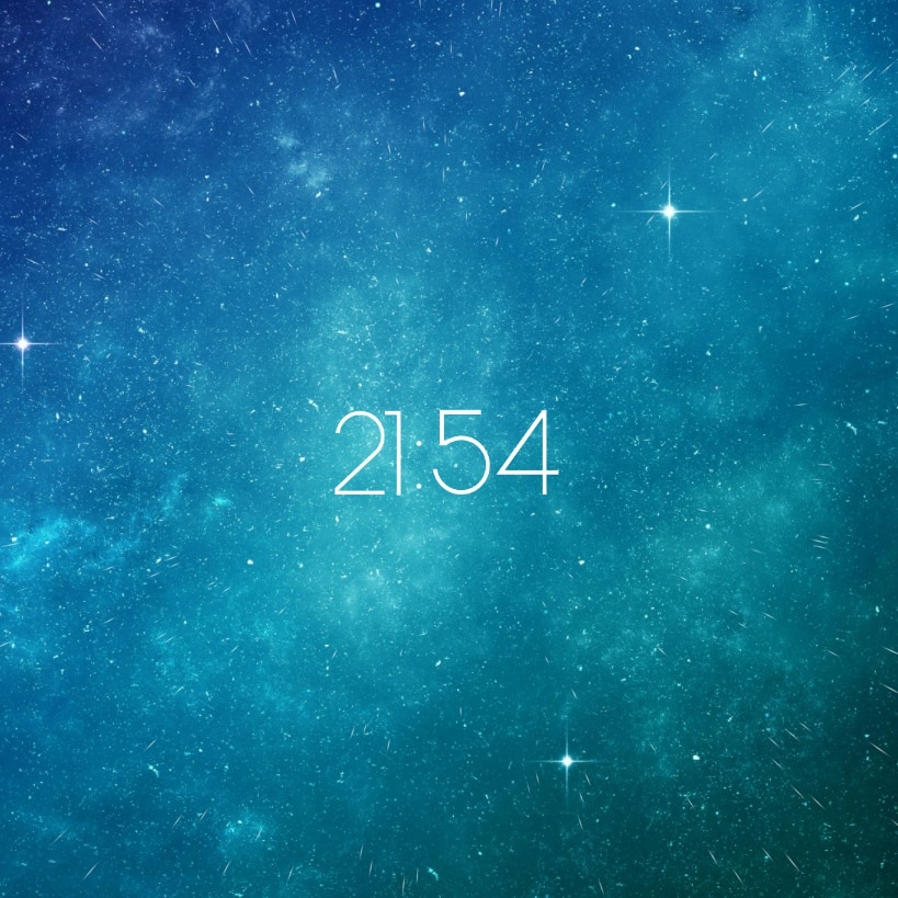 Space (Clock) | Wallpapers HDV