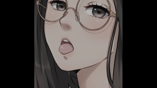 Steam Workshop::Cute black haired anime girl hot sexy glasses
