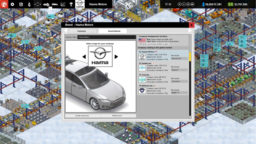 Production Line : Car factory simulation on Steam