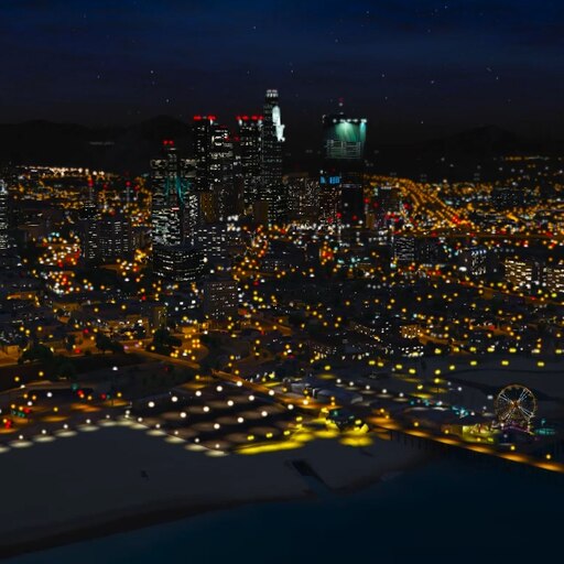 The Night in Los Santos - GTA V