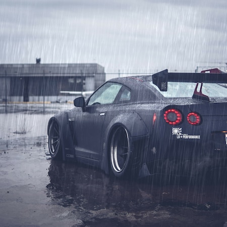 Nissan GT-R35 LIberty Walk (Ambient sounds) | Wallpapers HDV