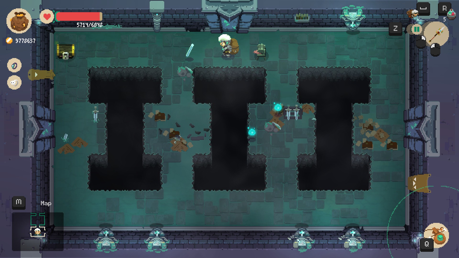 Game doesn't count room as clear even though all enemies are dead ::  Moonlighter Bugs & tech