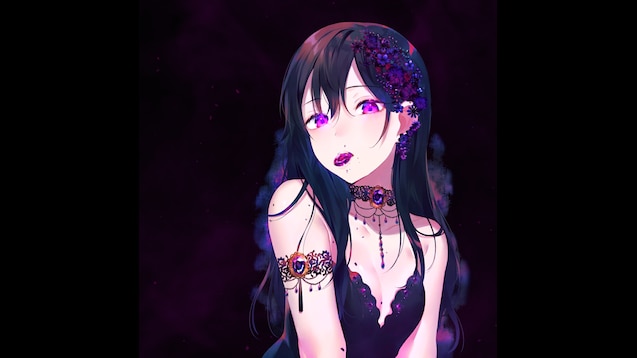 Steam Workshop Black Haired Anime Girl