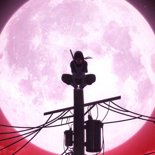 Steam Workshop Itachi  Uchiha Red Moon  1920x1080p Animated 