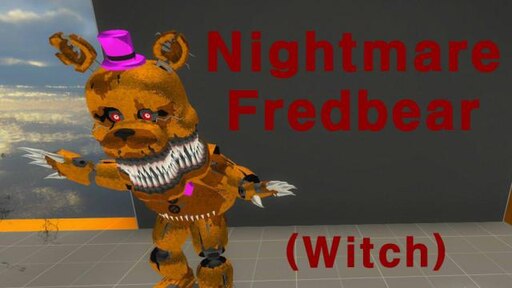 Nightmare Fredbear Minecraft Skin