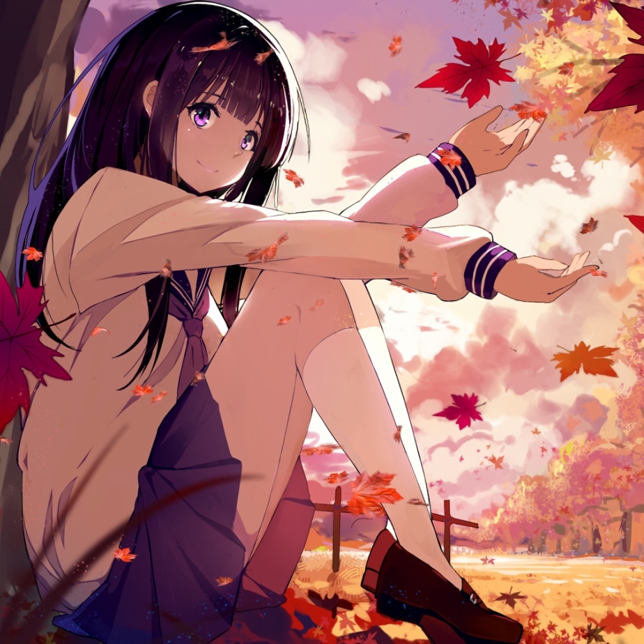 Autumn Anime Girl