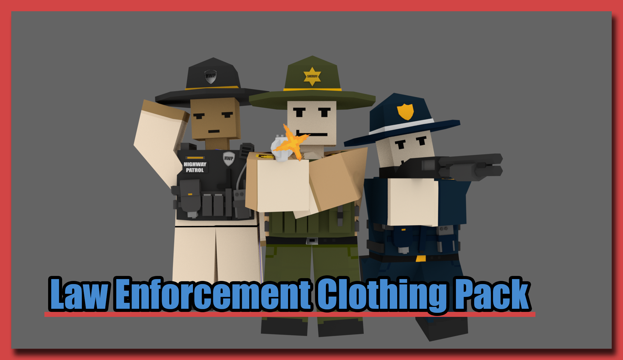 ogn unity enforcement law mod pack version clothing re upload unturned