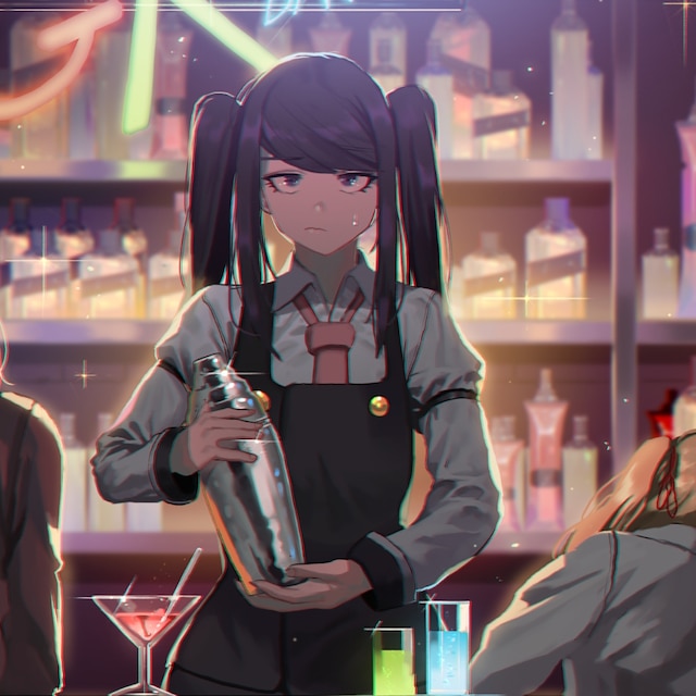 Welcome To Va 11 Hall A Girls Frontline X Va 11 Hall A Wallpaper Engine Workshop