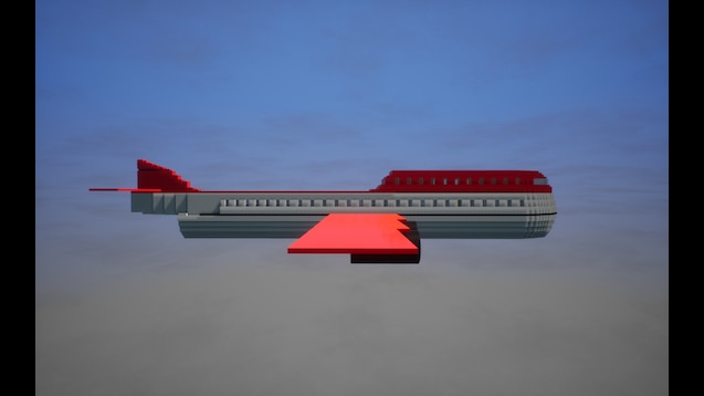 Steam Workshop Classic Roblox Passenger Plane - roblox plane model id
