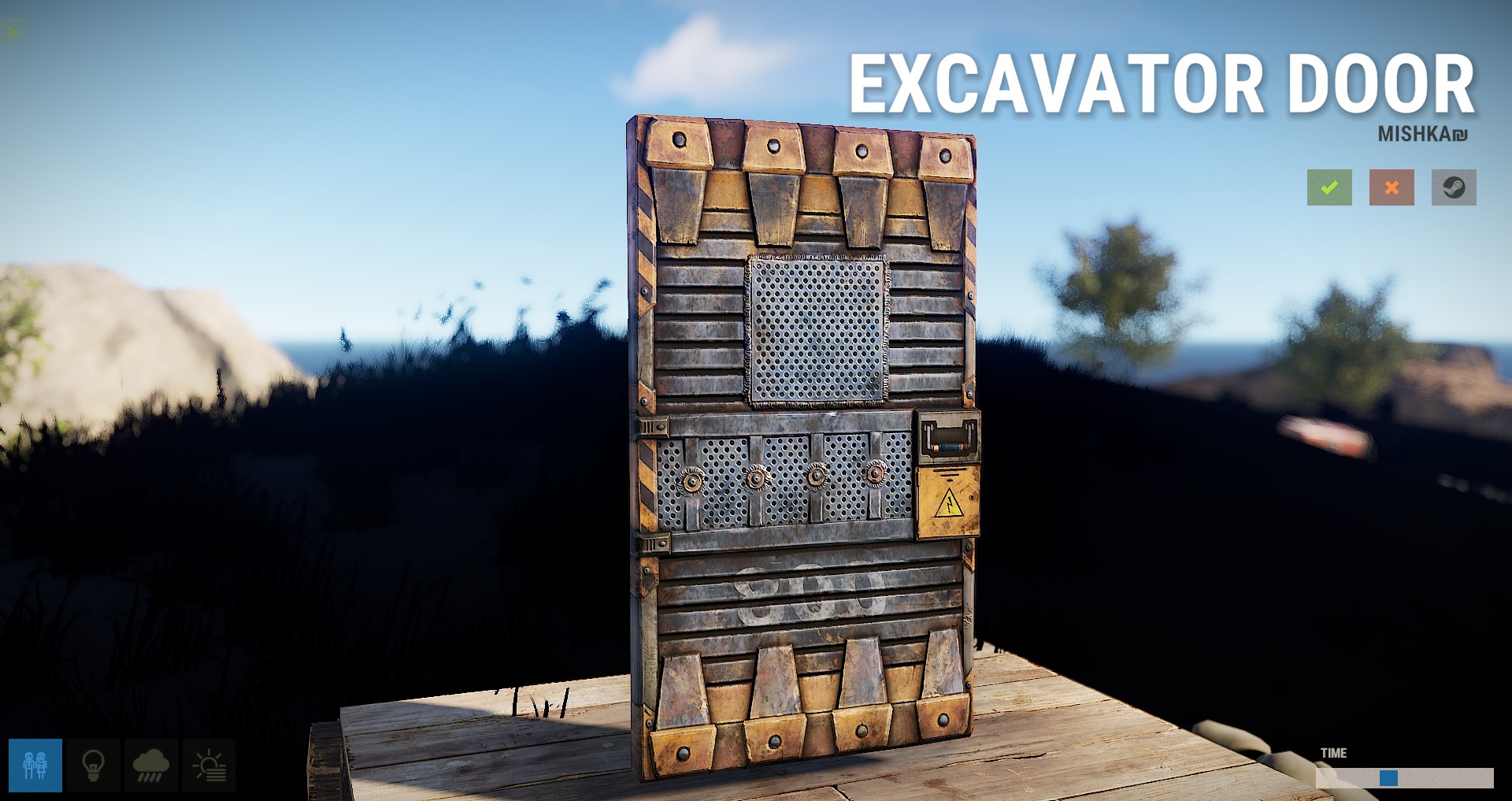 Excavator Door thumbnail 2