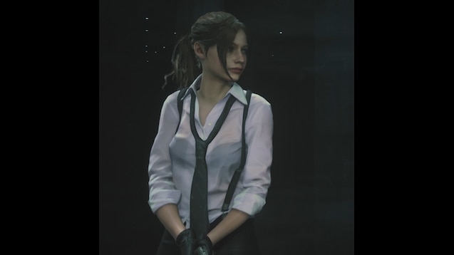Steam Workshop::Resident Evil 2 remake Claire Noir with visible bra