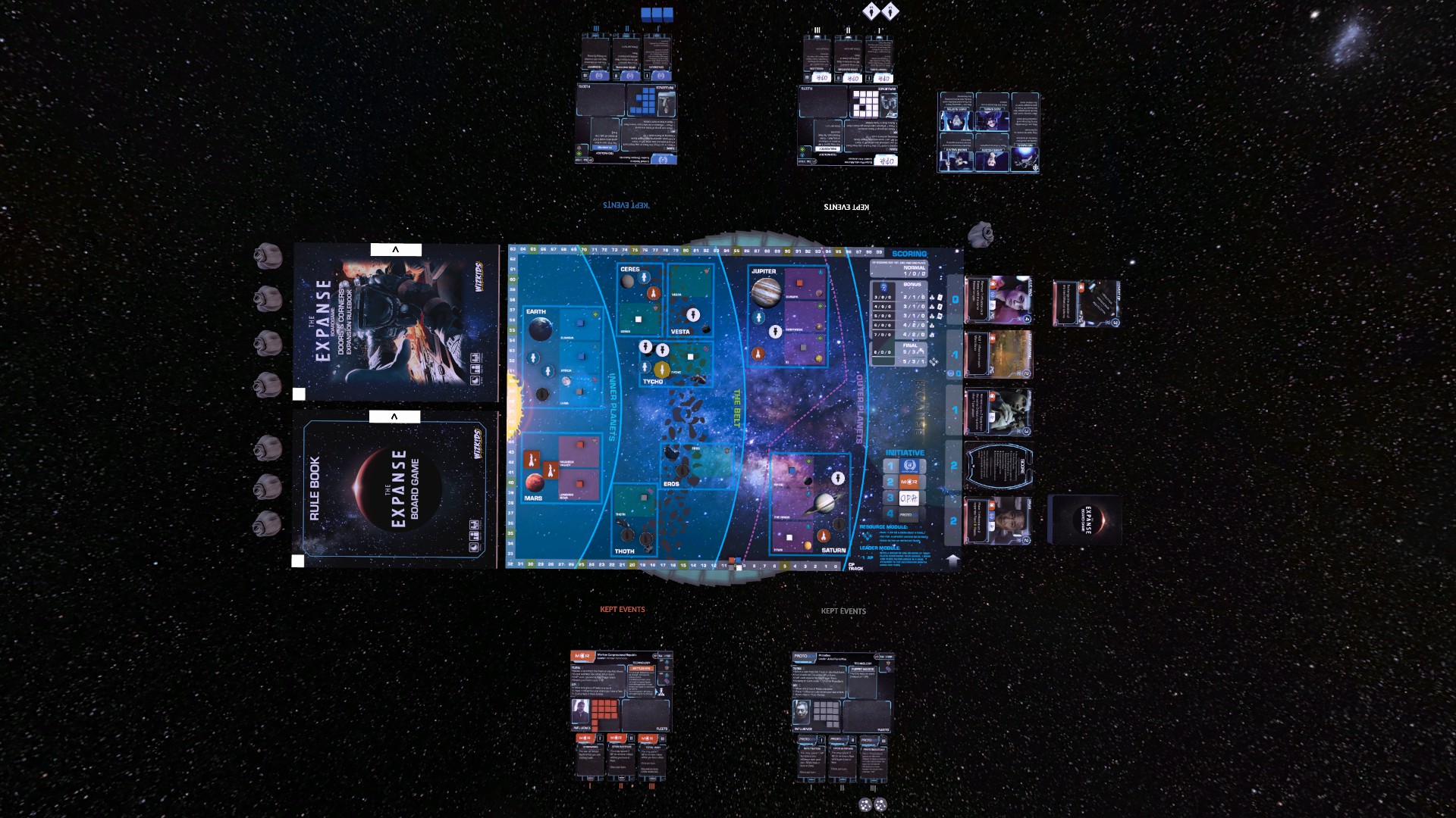 The Expanse Board Game Doors and Corners Expansion