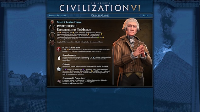 Steam Workshop Sukritact S Robespierre France