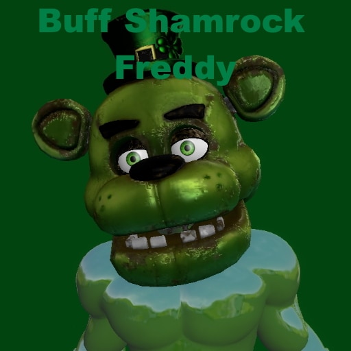 Steam Workshop::[FNAF WORLD] Shamrock Freddy
