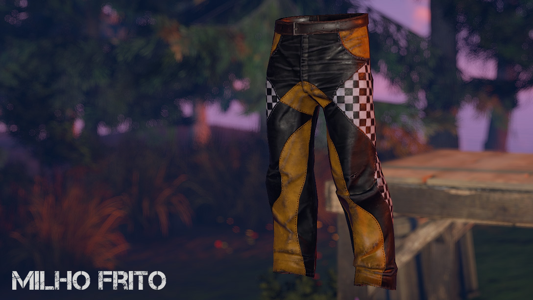 Yellow Racer Pants thumbnail 3
