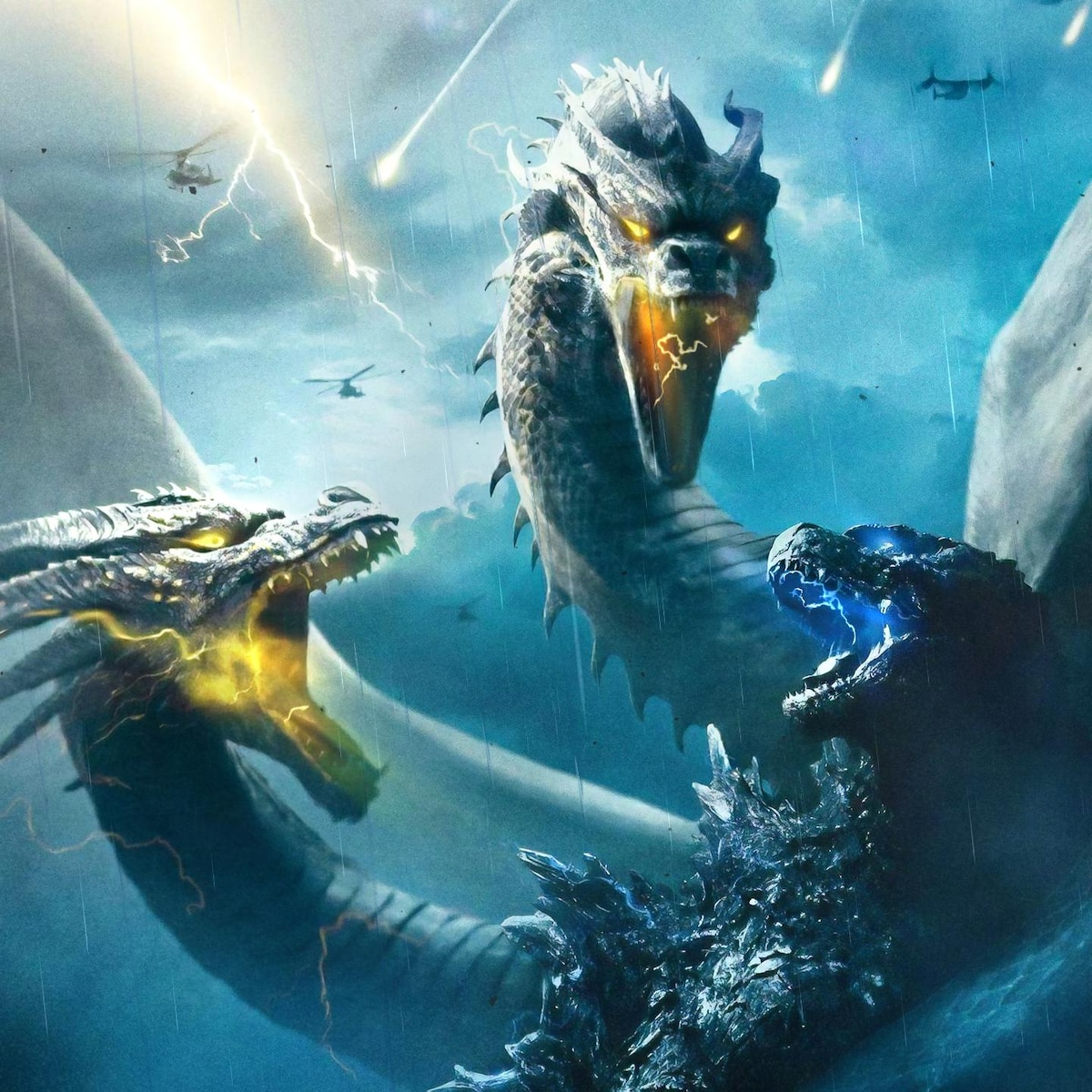 Ghidorah and Godzilla