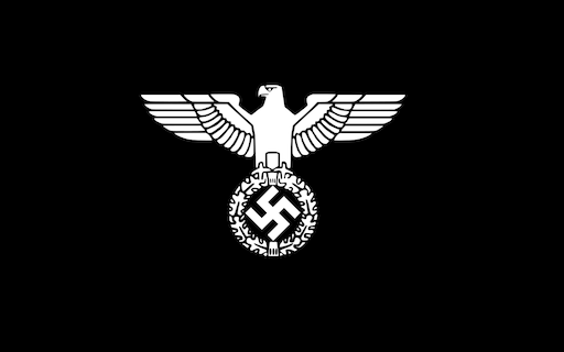 Национал 4. Флаг нацистской Германии с орлом. Флаг фашистов с орлом.