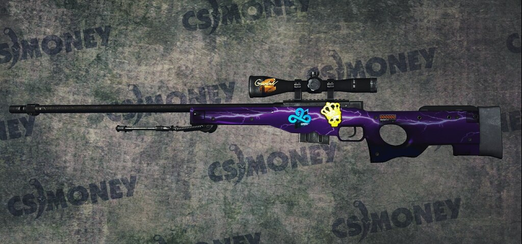 Steam Community :: :: AWP Lightning Strike StatTrack FN fv:  and sick  stickers. What do you think about this skin?