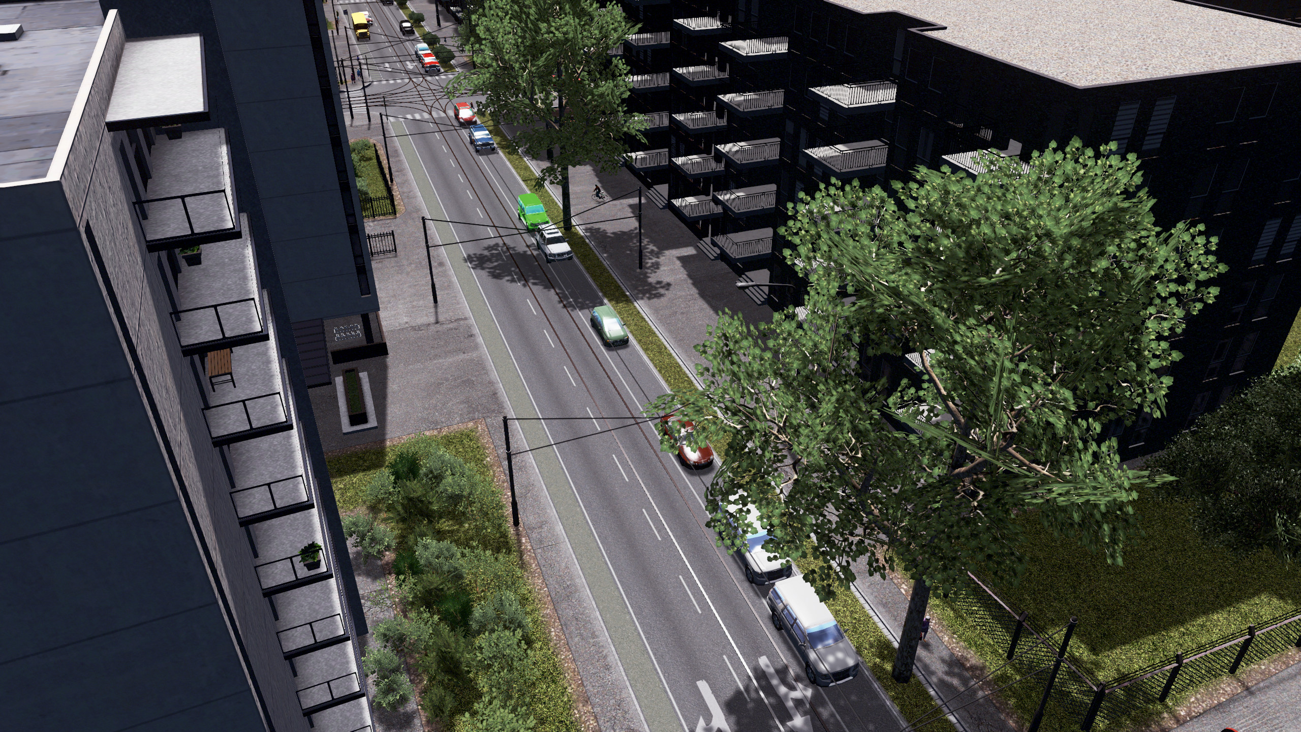 Steam Workshop 2 Lane 1 Way Tram Road