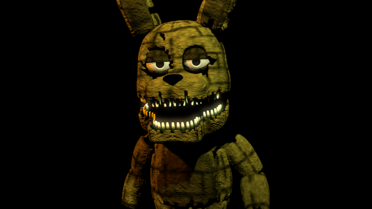 Как нарисовать плюштрапа из фнаф 4