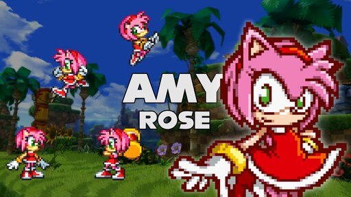 PC / Computer - Sonic Origins - Amy Rose - The Spriters Resource
