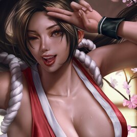 Mai Shiranui / 18+ X-ray / The King of Fighters / NSFW & SFW. 