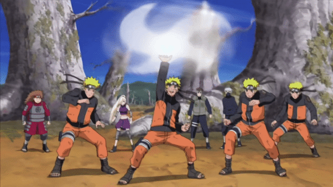 Naruto Rasenshuriken Toss GIF
