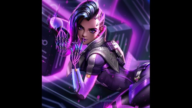 Steam Workshop::SOMBRA - OVERWATCH - ANIMATED WALLPAPER - 1080P  -  OVERWATCH - GAME - ANIME - HD - 16/9