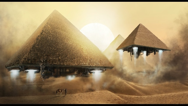 Steam Workshop::4K - PYRAMID - EGYPT - ANIMATED WALLPAPER - GAME - GIZA -  THE TRUTH !